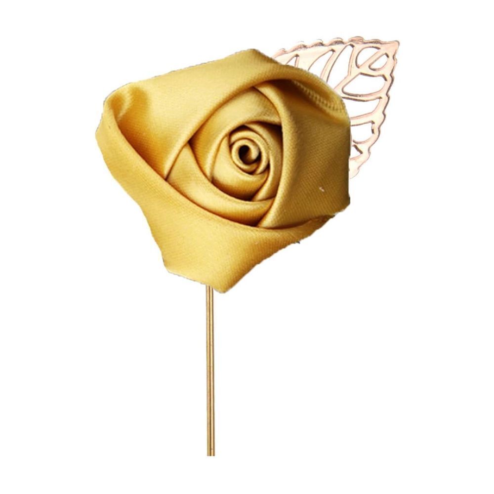 New Premium Handmade Flower Lapel Pin Boutonniere